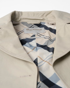 Maisy Showerproof Jacket Light Sand/Safari Tartan