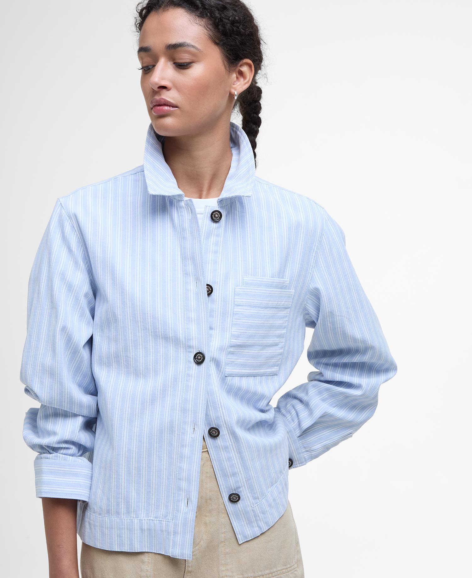 Overshirt June Striped image number 3