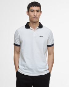 Howall Short-Sleeved Polo Shirt Whisper White