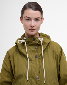 Barbour The Edit by Alexa Pattie Showerproof Parka Seaweed Salad/Ancient