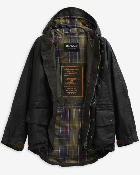 Barbour x TO KI TO Wachsjacke Mountain