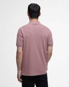Lightweight Pique Essential Polo Shirt Vintage Pink