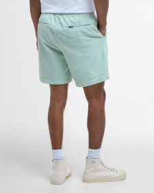 Washed Cord Relaxed Shorts Pale Apple