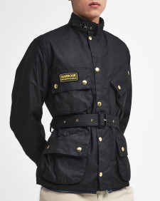 International Original Waxed Jacket Classic Black