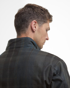 Harrington Check Waxed Jacket 