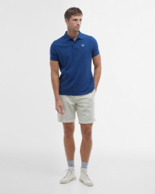 Sports Short-Sleeved Polo Shirt Deep Blue