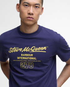 T-shirt Colman con stampa Steve McQueen 