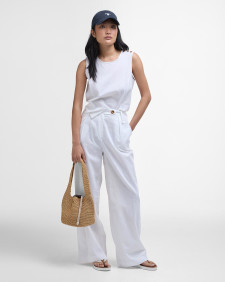 Lucy Wide-Leg Trousers Cloud