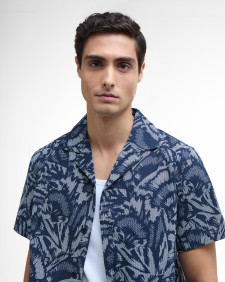 Camicia a maniche corte Kew con stampa 