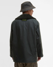 Barbour x Crocs Wachsjacke Oversized Bedale 