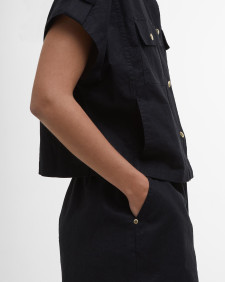 Priya Short-Sleeved Shirt Classic Black