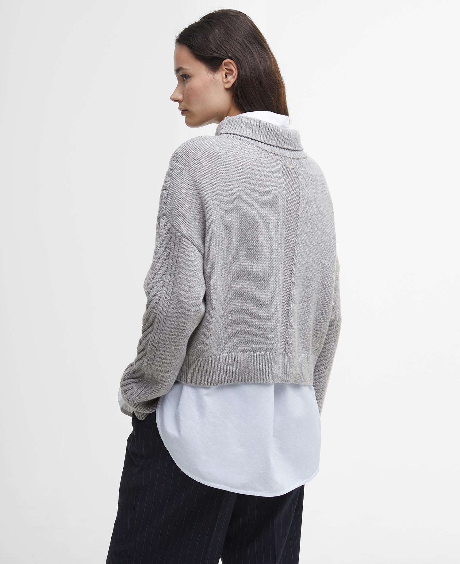 Beatrix Cable-Knit Rollneck Jumper image number 2