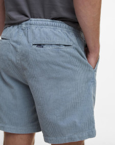 Washed Cord Relaxed Shorts Lead