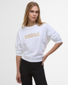 Dakota Logo Sweatshirt Classic White