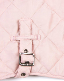 Quilted Dog Coat Classic Pink