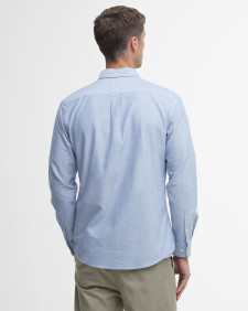 Oxford Tailored Long-Sleeved Shirt Dark Chambray