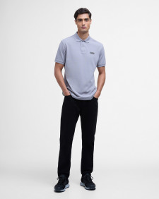 Essential Polo Shirt Pale Slate