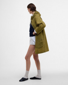 Barbour The Edit by Alexa Pattie Showerproof Parka Seaweed Salad/Ancient