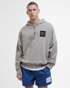 Micro Block Graphic Hoodie Concrete