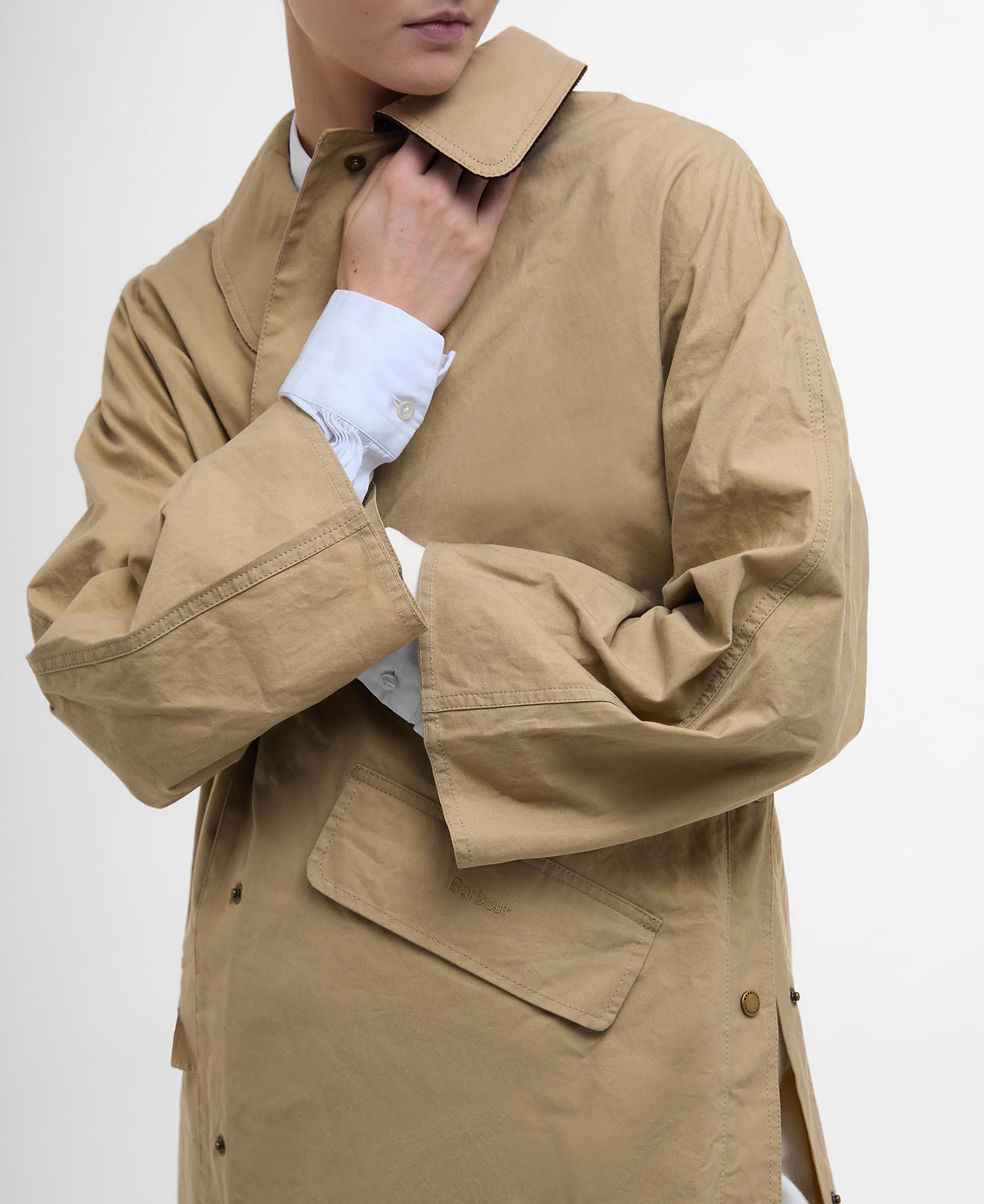 Car coat impermeabile Lizzy Barbour The Edit by Alexa image number 5