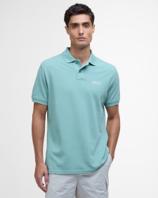 Essential Polo Shirt Granite Green