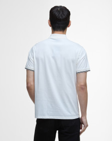 Ollie Twin-Tipped Polo Shirt Whisper White